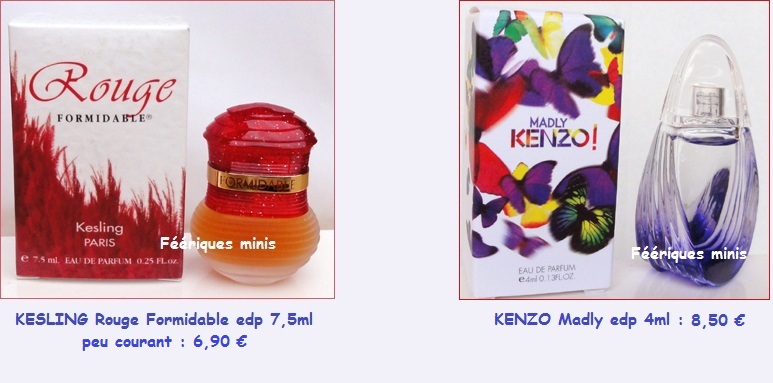 KESLING Rouge Formidable + Madly de KENZO