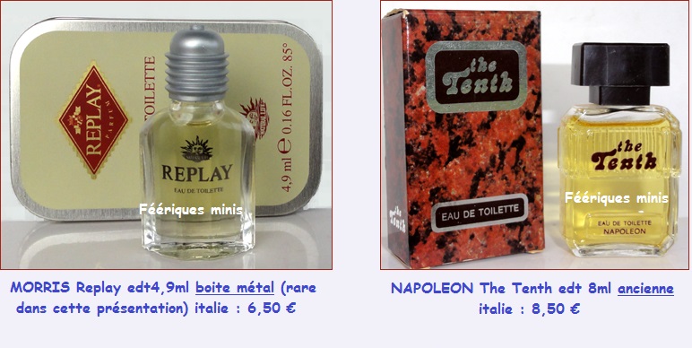 MORRIS Replay et NAPOLEON The Tenth italie