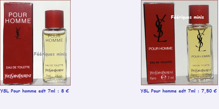 YSL Pour homme duo